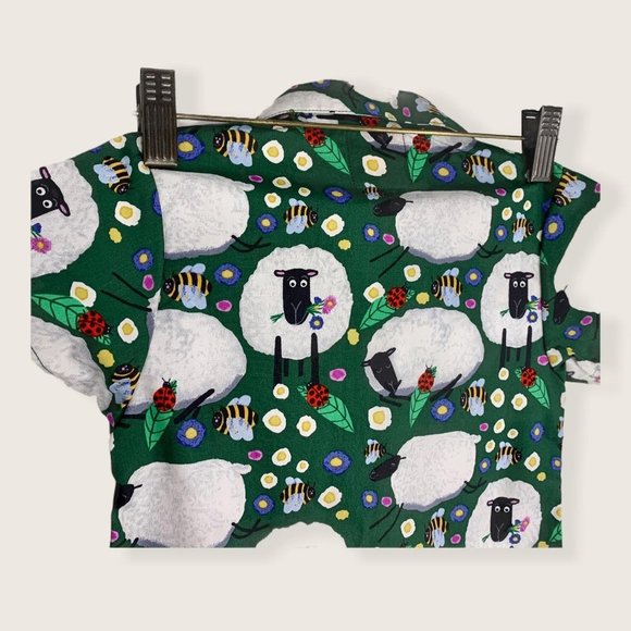 Wacky Jack Kids Sheep Button Up Shirt - Picture 5 of 7